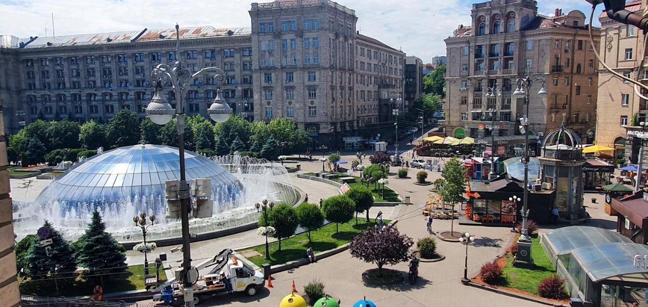 Home-Hotel Apartments On Maidan Nezalezhnosti Square เคียฟ ภายนอก รูปภาพ