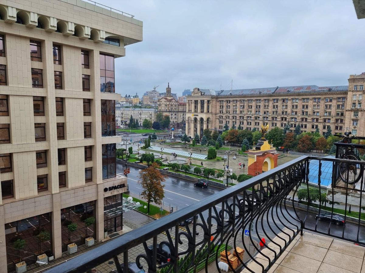 Home-Hotel Apartments On Maidan Nezalezhnosti Square เคียฟ ภายนอก รูปภาพ
